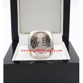 2016 - 2017 Pittsburgh Penguins Men's Hockey Stanley Cup Championship Ring