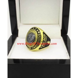 1933–34 Chicago Black Hawks Stanley Cup Championship Ring, Custom Chicago Blackhawks Champions Ring