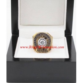 1947 - 1948 Toronto Maple Leafs Stanley Cup Championship Ring, Custom Toronto Maple Leafs Champions Ring