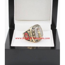 1957 - 1958 Montreal Canadiens Stanley Cup Championship Ring, Custom Montreal Canadiens Champions Ring