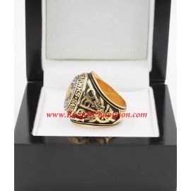1960 - 1961 Chicago Blackhawks Stanley Cup Championship Ring, Custom Chicago Blackhawks Champions Ring