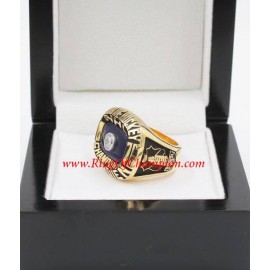 1975–76 Montreal Canadiens Men's Hockey Stanley Cup Championship Ring, Custom Montreal Canadiens Champions Ring