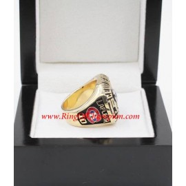 1976–77 Montreal Canadiens Men's Hockey Stanley Cup Championship Ring, Custom Montreal Canadiens Champions Ring