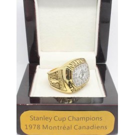 1977 - 1978 Montreal Canadiens Stanley Cup Championship Ring, Custom Montreal Canadiens Champions Ring
