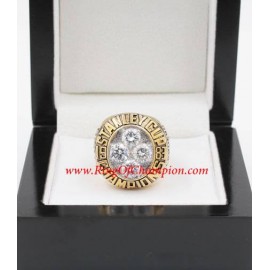 1982 - 1983 New York Islanders Stanley Cup Championship Ring, Custom New York Islanders Champions Ring