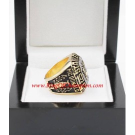 1988 - 1989 Calgary Flames Stanley Cup Championship Ring, Custom Calgary Flames Champions Ring