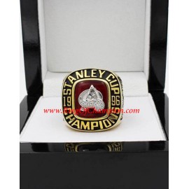 1995 - 1996 Colorado Avalanche Stanley Cup Championship Ring, Custom Colorado Avalanche Champions Ring