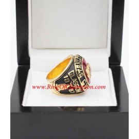 1996 - 1997 Detroit Red Wings Stanley Cup Championship Ring, Custom Detroit Red Wings Champions Ring