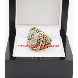 1998 - 1999 Dallas Stars Stanley Cup Championship Ring, Custom Dallas Stars Champions Ring