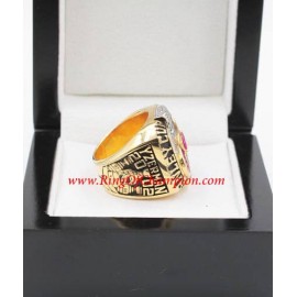 2001 - 2002 Detroit Red Wings Stanley Cup Championship Ring, Custom Detroit Red Wings Champions Ring