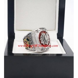  2012 - 2013 Chicago Blackhawks Stanley Cup Championship Ring, Custom Chicago Blackhawks Champions Ring