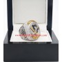 2015 - 2016 Pittsburgh Penguins Stanley Cup Championship Ring, Custom Pittsburgh Penguins Champions Ring