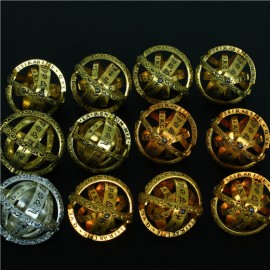 2019 Astronomical Sphere Ball Ring Cosmic Finger Ring 12 Constellation Rotating Ring